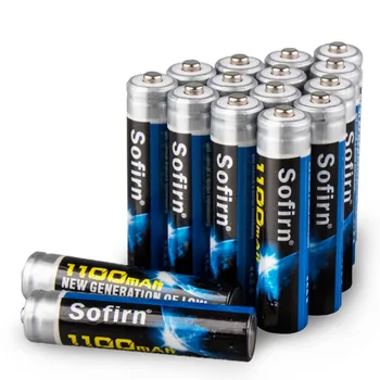 Sofirn 16PCS 1,2 V AAA 1100mAh Batteri Genopladeligt NI-MH AAA Batterier Lav selvafladning 3A Batteri til Tandbørste/Kamera