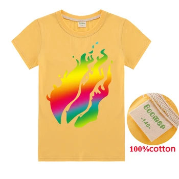 2020 Nye Prestonplayz Sommer Børn Tøj Kids T-shirts Drenge t-shirts YOUTUBE Gamer Stil Piger Print-Toppe Baby Tees Bluey