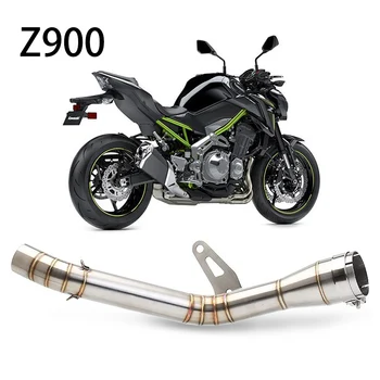 Motorcykel Tilbehør Udstødningssystem Udstødningssystemet Midterste Rør Til Kawasaki Z900-2019