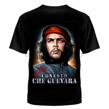 T-Shirt Wolf Russiske T-Shirts Rusland Che Guevara Cuba Revolution Kult