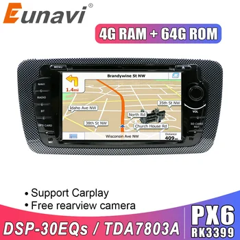Eunavi 2 Din Android bilradioens Lyd-DVD ' en Seat Ibiza 6j 2009 2010 2011 2012 2013 Multimedie-Afspiller 2Din Skærm, GPS-Navigation