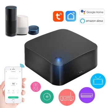 Smart Home Gadgets Smart Wireless WiFi-IR Universal Fjernbetjening Tuya/Intelligent Liv APP Infrarød Arbejde Med Alexa, Google Startside