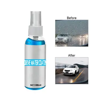 100 ml Bil Waterproof Regntæt Tåge Agent bakspejlet Regntæt Anti-fog Agent Spray Bil rengøring bil Regntæt agent