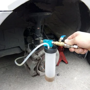 Ny Bil Bremse System Fluid Bleeder Kit Hydraulisk Kobling Olie Børsen En Mand Værktøj