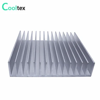 Aluminium heatsink 165x165x34.8mm køligere køleplade radiator til LED Elektroniske Forstærker med integreret kredsløb køling