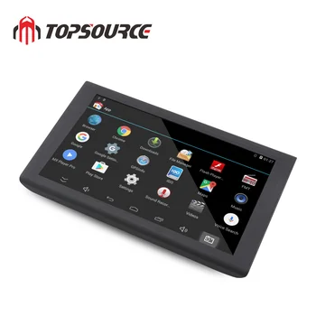 TOPSOURCE Android 9 tommer Bil Lastbil GPS Navigation 16 GB DVR Video-optager Tablet AV-støtte bakkameraet med gratis Kort