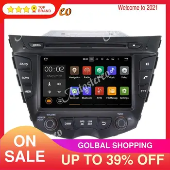Android 9.0 64+4 Bil DVD-Afspiller For HYUNDAI Veloster 2011-2016 Bil GPS-Navigation, radio Multimedie-Afspiller båndoptager Styreenhed