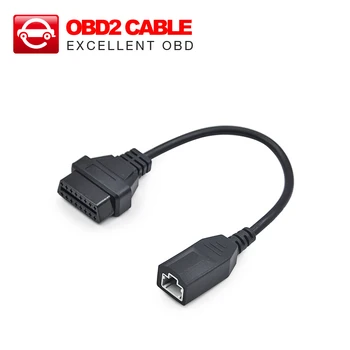 OBD-II Kabel Stik kabel til Honda 3 pin connect-adapter for Honda 3Pin til 16Pin Gratis Fragt