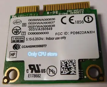 Trådløst kort Til Centrino Advanced-N + Intel WiMAX 6250 Trådløse MINI-PCI-E Dual Band-Kort 622ANXHMW 802.11 a/b/g/n 300 Mbps