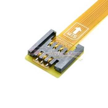1stk/masse GSM, CDMA-Standarden UIM SIM-Kort Kit Mandlige og Kvindelige Udvidelse Bløde Fladskærms FPC Kabel Extender 10cm