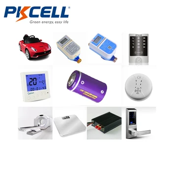 2STK PKCELL ER14250M magt type 1/2 AA-batteri 3,6 v 750MAH lithium batterier udskift 14250 primære batteri til kamera
