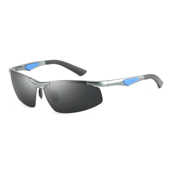 BINGKING Mænd Aluminium Magnesium Polariserede Solbriller 4 Farver Sports Stil Vindtæt Fabrikken Direkte 3009 UV400 Beskyttelse Google