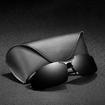 BINGKING Mænd Aluminium Magnesium Polariserede Solbriller 4 Farver Sports Stil Vindtæt Fabrikken Direkte 3009 UV400 Beskyttelse Google