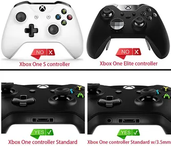 Xbox én Udskiftning Side Skinner Bageste Håndtag, Greb Tilbage Paneler Til Xbox, en Top Øvre Foran Shell Dække Faceplate