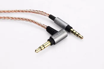 4FT/6FT 7N 3,5 mm 8-core fletning OCC Audio Kabel Til NAD VISO HP50 HP70 PSB HØJTTALERE M4U1 M4U2 M4U8 hovedtelefoner