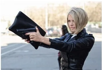 3D Print Pistol kobling punge i Læder Håndtasker kvinder aften koblinger Designer Part kvinde skulder tasker damer Konvolut hånd taske