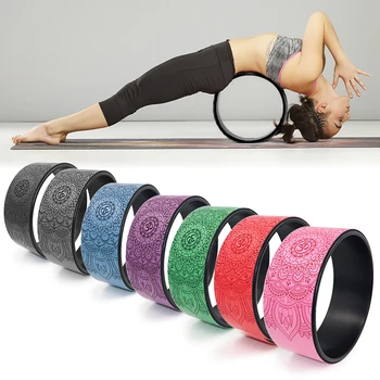 Massage Yoga Hjul Talje Abdominal Fitness Hjem Motion Yoga Tilbehør Træning, Yoga Hjul Rulle Pilates-Ring Udstyr