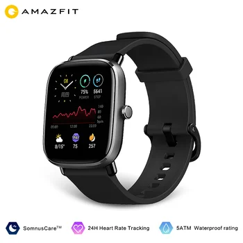 Amazfit GTS 2 Mini Smart Ur På Lager GPS-Bygge Globale Version 5ATM Vandtæt 14 Dages Batteri Til Android, Ios Telefon