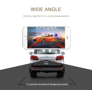 BYNCG Trådløs Bil førerspejlets Kamera WIFI bakkameraet Dash Cam HD Night Vision Mini Krop Fartskrivere, til iPhone og Android