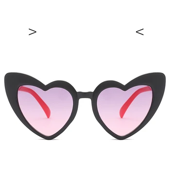 Børn børn Solbriller Mode hjerteformet Søde UV400 Designer Frame Briller Baby Piger Solbriller solbriller
