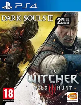 Dark Souls III + The Witcher 3 Wild Hunt Kompilation Ps4 video spil Namco handling alder 18 +