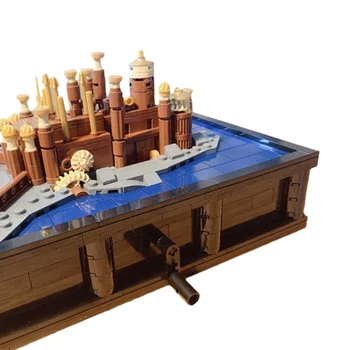 708Pcs Slot byggesten Model DIY Moc Små Partikler Redkeep Mursten Toy Gave Til Børn Over 8