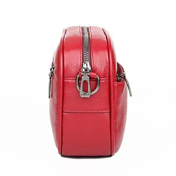 Kvindelige taske blød PU læder multi-lomme mini taske 2020 ny luksus designer damer skulder messenger taske brown vigtigste hot salg element