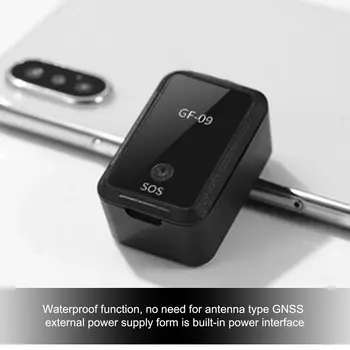 GF09 Mini GPS-Real-Time Tracker Bil Pet Anti-tyveri Locator Tracking-Enhed, Real-time Køretøj Locator