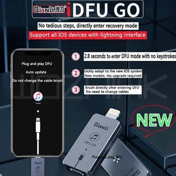 Qianli iDFU dfu værktøj, Hurtig entering Recovery Mode 2,8 Sekunder Hurtig Start DFU-Enhed til IOS System iPhone, iPad