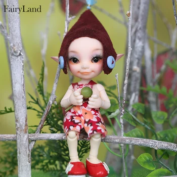 Ping Fairyland FL Realpuki Toki sd-bjd dukker 1/13 krop model baby dukker, legetøj dukkehus harpiks, herunder søvn ansigt