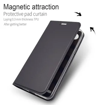 Etui Til LG Q6 tilfælde fundas PU læder flip cover til LG Q6 Alpha M700/ Q6 Plus X600 Q6A Smart Magnet Tegnebog Blød sag kimTHmall