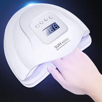 SOLEN X5plus UV-LED-Lampe Til Søm Tørretumbler Manicure Lysbehandling Maskine FØRTE Hurtigt Tør Neglelak Lampe Gel Polish Tørretumbler Manicure Værktøjer