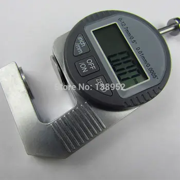 Bærbare mini Præcise Digitale Tykkelse Gauge Meter Tester Mikrometer tykkelse værktøj til måling af 0 til 12,7 mm