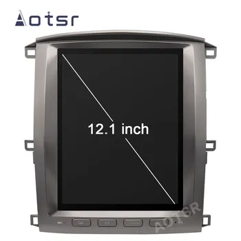 AOTSR Tesla Style Android-9 Bil-Radio For Lexus LX470 2002 - 2007 GPS Navigation PX6 Multimedie-Afspiller DSP Carplay IPS Autoradio