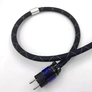 HIFI Furutech Alpha PS-950 3TS20 enkelt krystal coppe Schuko-power kabel-FI-e11-n1 (R) FI-11-n1 (R)