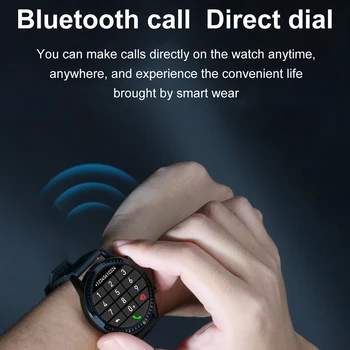 INGEN GRÆNSER 2020 Nye i9 Smart Ur Fuld Touch Runde Skærmen Bluetooth Opkald Smartwatch Mænd, Kvinder, Sport Trænings-og Vandtæt Ur