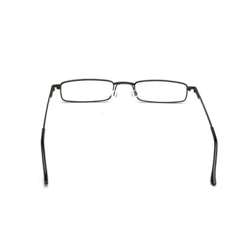Mode Mænd Slanke Rør Tilfælde Læsebriller Bærbare Hangable Lomme Presbyopic Briller Mandlige Kvinder Metal Lille Ramme Klar Linse