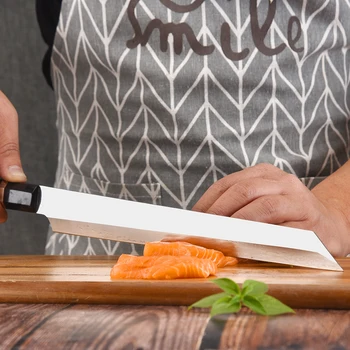 440C Japansk Laks, Sushi Knive Sashimi Fisk Filet Kniv, skære blade fisk kniv kokkens kniv i rustfrit stål af Høj-carbon