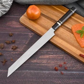 440C Japansk Laks, Sushi Knive Sashimi Fisk Filet Kniv, skære blade fisk kniv kokkens kniv i rustfrit stål af Høj-carbon
