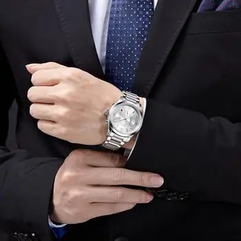 DOM-herre ure top mærke luksus vandtæt mekaniske mand Business mand reloj hombre marca de lujo Mænd ur M-812D-7M