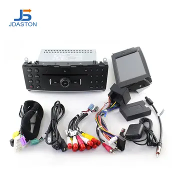 JDASTON Android 10 I Streg 2Din Bil DVD-Afspiller For Mercedes C200 C180 W204 2007-2010 Bil GPS Radio Stereo Lyd og Multimedier