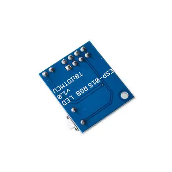 10STK/MASSE ESP8266 ESP-01 ESP-01S RGB LED Controller-Modulet til Arduino IDE WS2812 Lys Ring Smart Elektronisk DIY