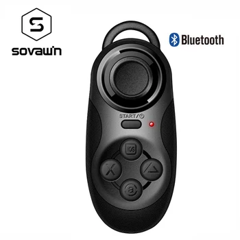 Sovawin Mini joystick, Gamepad Trådløse bluetooth-Universal VR Fjernbetjeningen Trykkes Kameraets Lukker for Android 3D-Briller VR