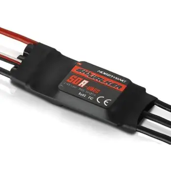ægte Hobbywing skywalker 50A(2-4s) Brushless ESC for RC Multicopters Helikoptere Quadcopter Fly