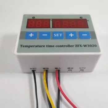 ZFX-W3020 Digitalt LCD-Display Digital Intelligent Temperatur Controller-Termostat Timer Switch-Modul