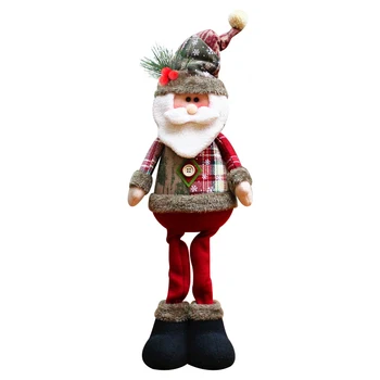 Nye År Indretning Santa Claus, Sne Mand, Elk Dukke Glædelig Jul Dekoration Vedhæng Drop Pynt Til Xmas Tree Vindue Indretning