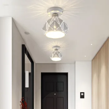 Moderne LED-loftslampe Luminarias Diamond Light Til soveværelset Midtergangen Korridor, Køkken, balkon, Moderne LED Loft Lampe til hjemmet