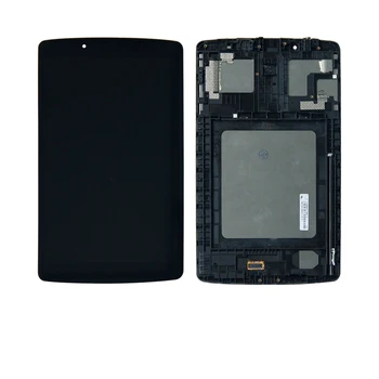 Test af LG G Pad F 8.0 V495 V496 LCD-Display Matrix Touch Screen Digitizer Sensor Tablet Forsamling med Ramme Udskiftning