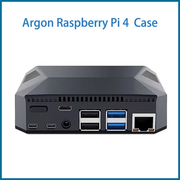 S ROBOT Argon Raspberry Pi 4 Tilfælde Aftagelig Magnetisk GPIO Dække Metal Shell+Ventilator køleplade til RPI 3B+/3B RPI162