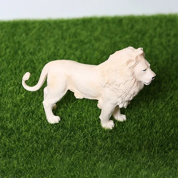 Simulering sabel-tandet tiger, løver,brølende smilodon action figur haven dekoration Dyr Model Pædagogisk Legetøj For Børn